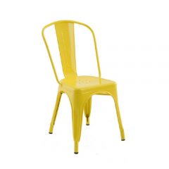 Cadeira Iron Amarela Cadeira Iron Amarela Mobly