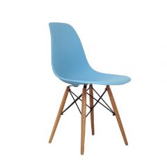 Cadeira Eames Azul Deceaz Cadeira Eames Azul Deceaz Mobly