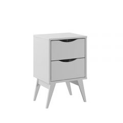 Gaveteiro 2 Gavetas Tutti Branco Madesa Gaveteiro 2 Gavetas Tutti Branco Madesa Mobly