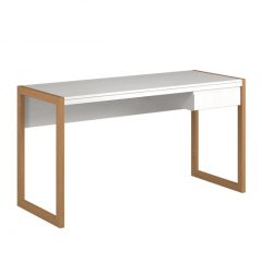 Escrivaninha Square 1 GV Branco e Mel Escrivaninha Square 1 GV Branco e Mel Mobly