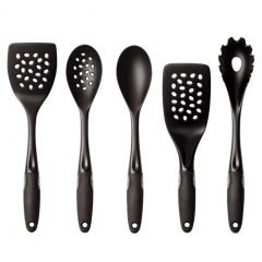 Conjunto de Utensílios Oxo Nylon Preto 4080570309 - 5 Peças