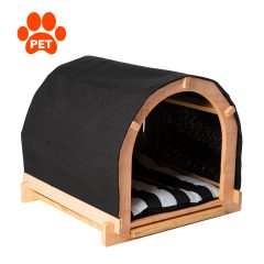 Charlie-Pet-Casinha-para-Pet-Iglu-Preto-e-Marrom-0989-398317-1