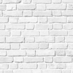 papel de parede tijolo branco