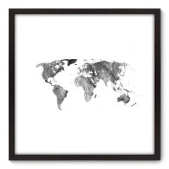 quadro mapa mundi