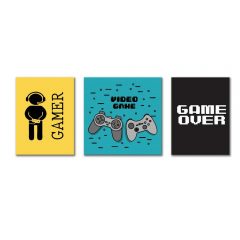 Arte-Quadro-Conjunto-com-3-Quadros-Decorativos-Gamer-Colorido-8988-257287-1